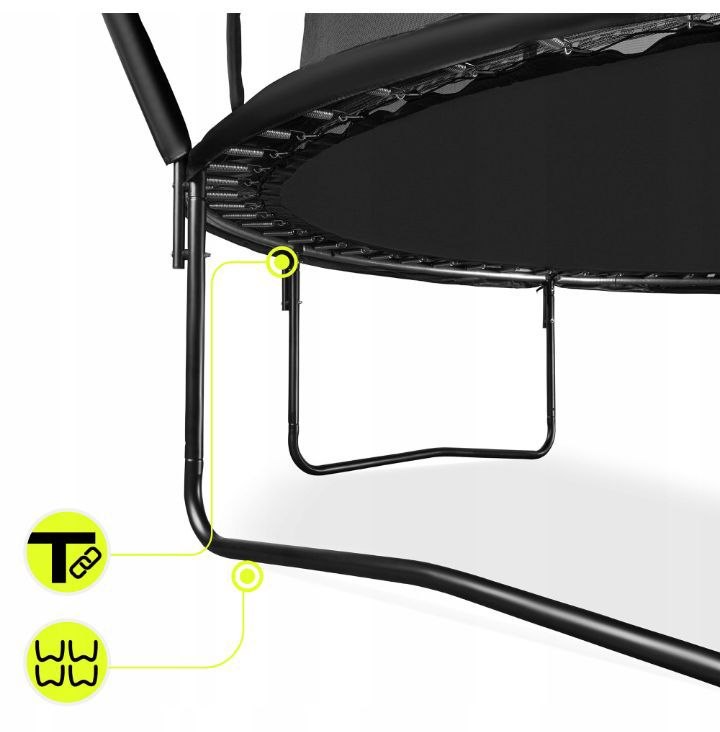 trampolina dla dzieci ogrodowa 305 z drabinką i siatką szybkoschnąca 100kg trampolina dla dzieci ogrodowa 305 z drabinką i siatką szybkoschnąca 100kg