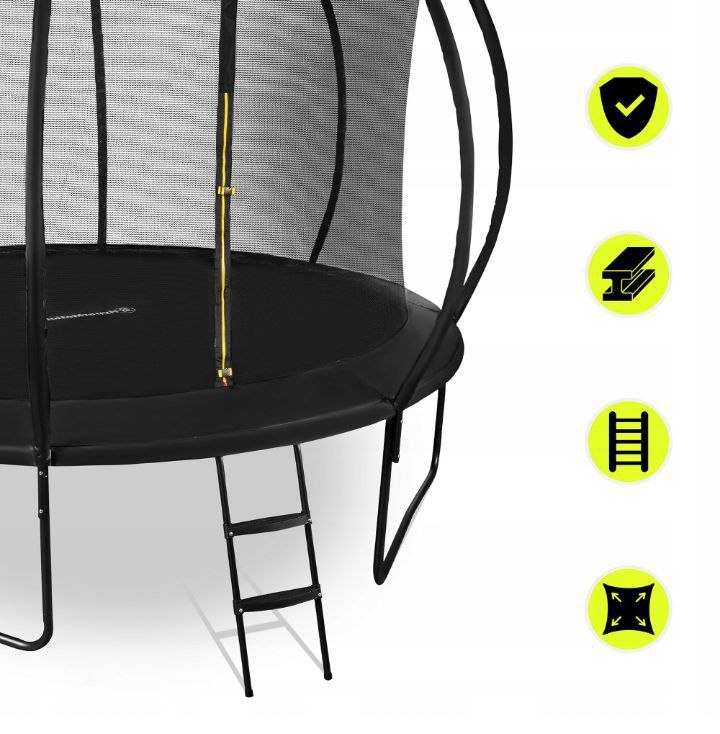 duża trampolina ogrodowa dla dzieci 244cm drabinka siatka zabezpieczająca duża trampolina ogrodowa dla dzieci 244cm drabinka siatka zabezpieczająca