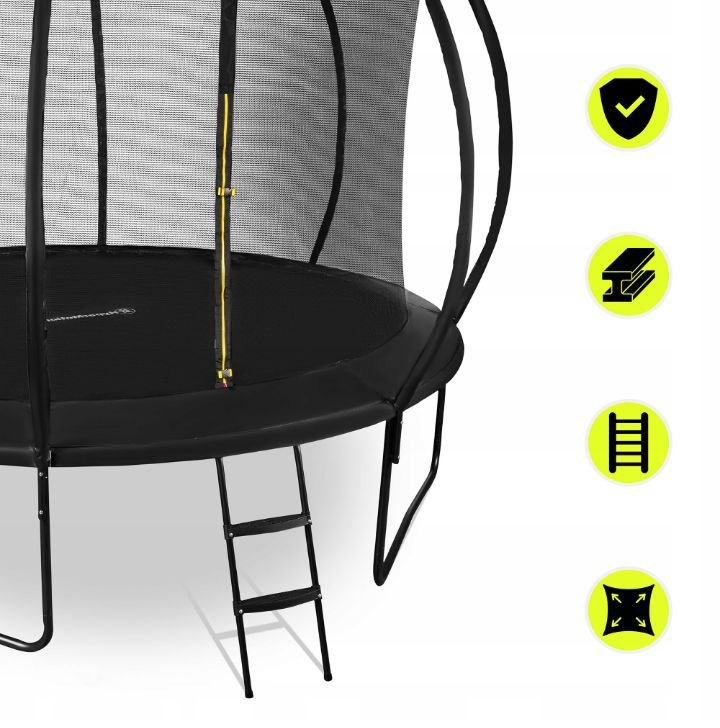 trampolina dla dzieci ogrodowa 305 z drabinką i siatką szybkoschnąca 100kg trampolina dla dzieci ogrodowa 305 z drabinką i siatką szybkoschnąca 100kg