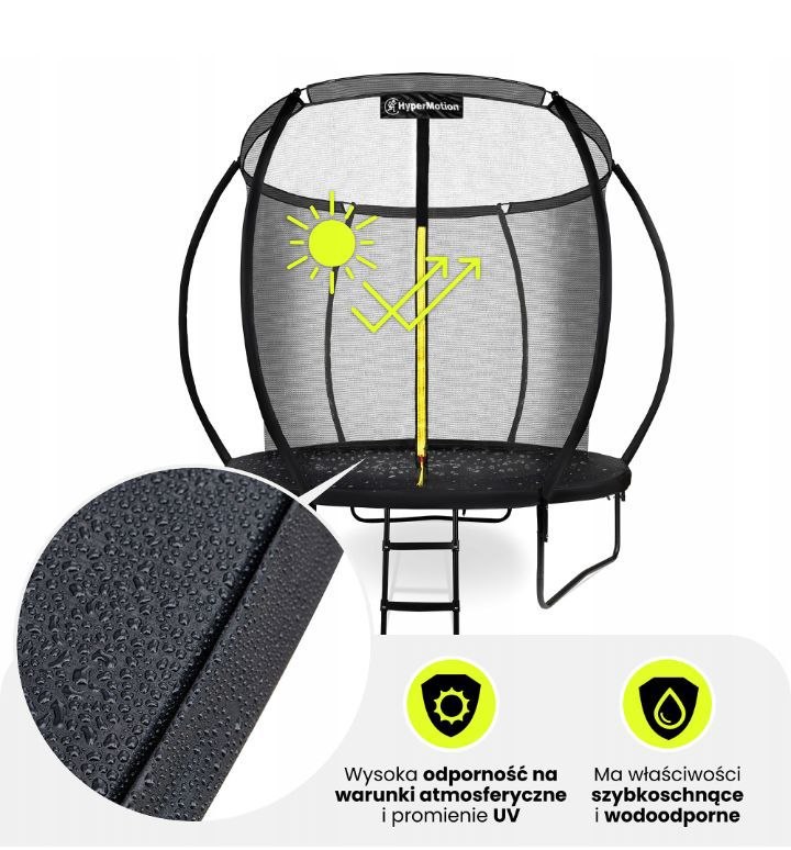 duża trampolina ogrodowa dla dzieci 244cm drabinka siatka zabezpieczająca duża trampolina ogrodowa dla dzieci 244cm drabinka siatka zabezpieczająca